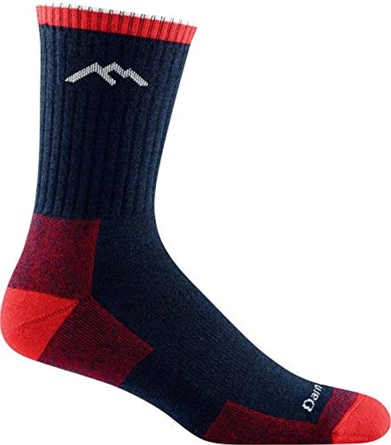 Men's Darn Tough Hiker Micro Crew Midweight with Cushion Sock in Eclipse