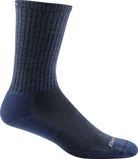 Men's Darn Tough Standard Crew Lightweight with Cushion Sock in Navy