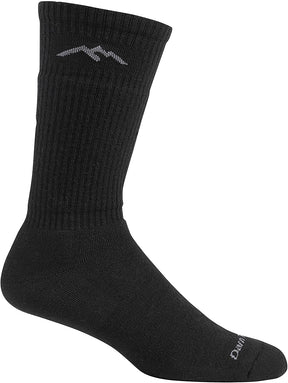 Men's Darn Tough Standard Mid-Calf Lightweight with Cushion Sock in Black