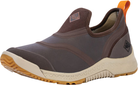 Men's Muck Boot Outscape Low Boot Brown from the front