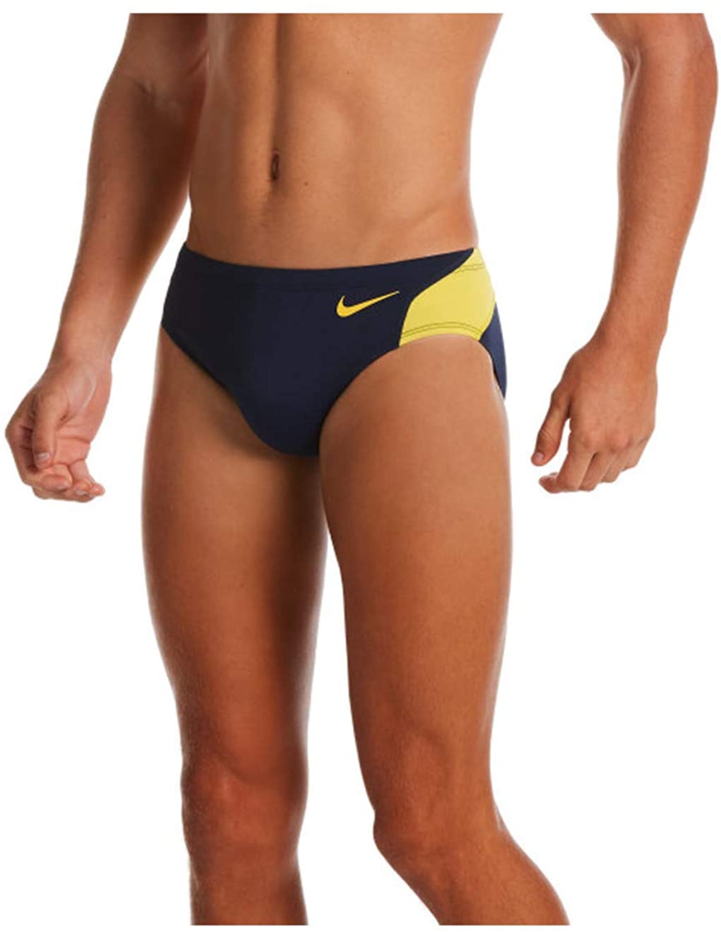 Men's Nike Swim Vex Brief in Varsity Maize