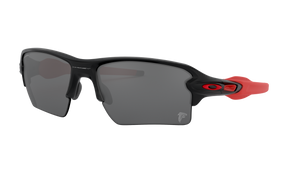 Men's Oakley Atlanta Falcons Flak 2.0 XL Sunglasses in Matte Black Prizm Black 