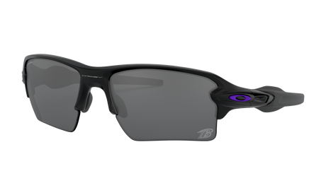 Men's Oakley Baltimore Ravens Flak 2.0 XL Sunglasses in Matte Black Prizm Black 