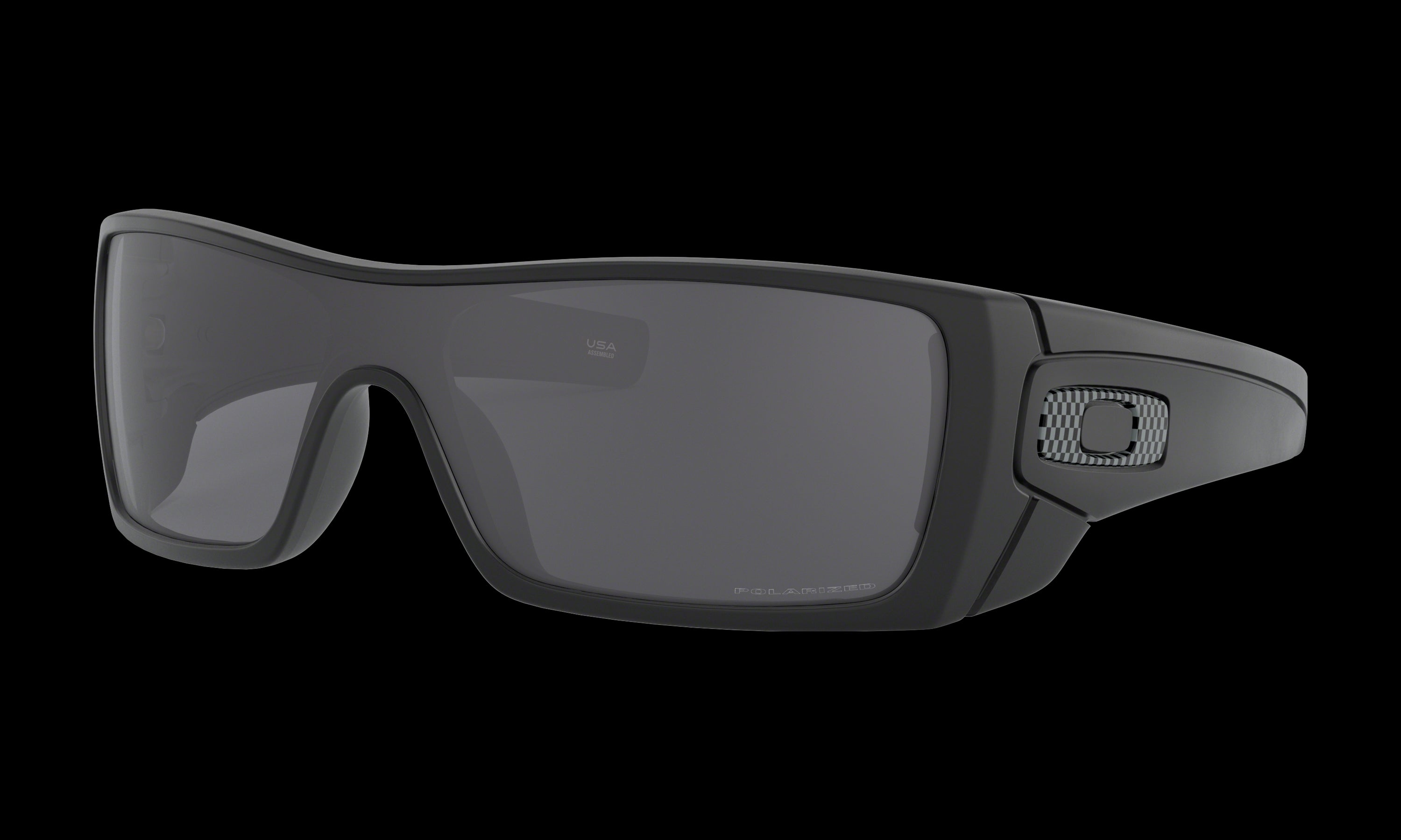 Men's Oakley Batwolf Sunglasses in Matte Black Grey Polarized