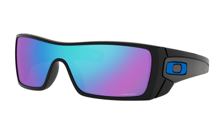 Men's Oakley Batwolf Sunglasses in Polished Black Prizm Sapphire