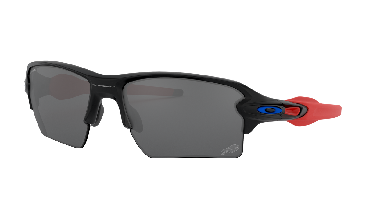 Men's Oakley Buffallo Bills Flak 2.0 XL Sunglasses in Matte Black Prizm Black 