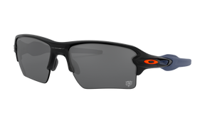 Men's Oakley Chicago Bears Flak 2.0 XL Sunglasses in Matte Black Prizm Black 