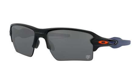 Men's Oakley Chicago Bears Flak 2.0 XL Sunglasses in Matte Black Prizm Black 