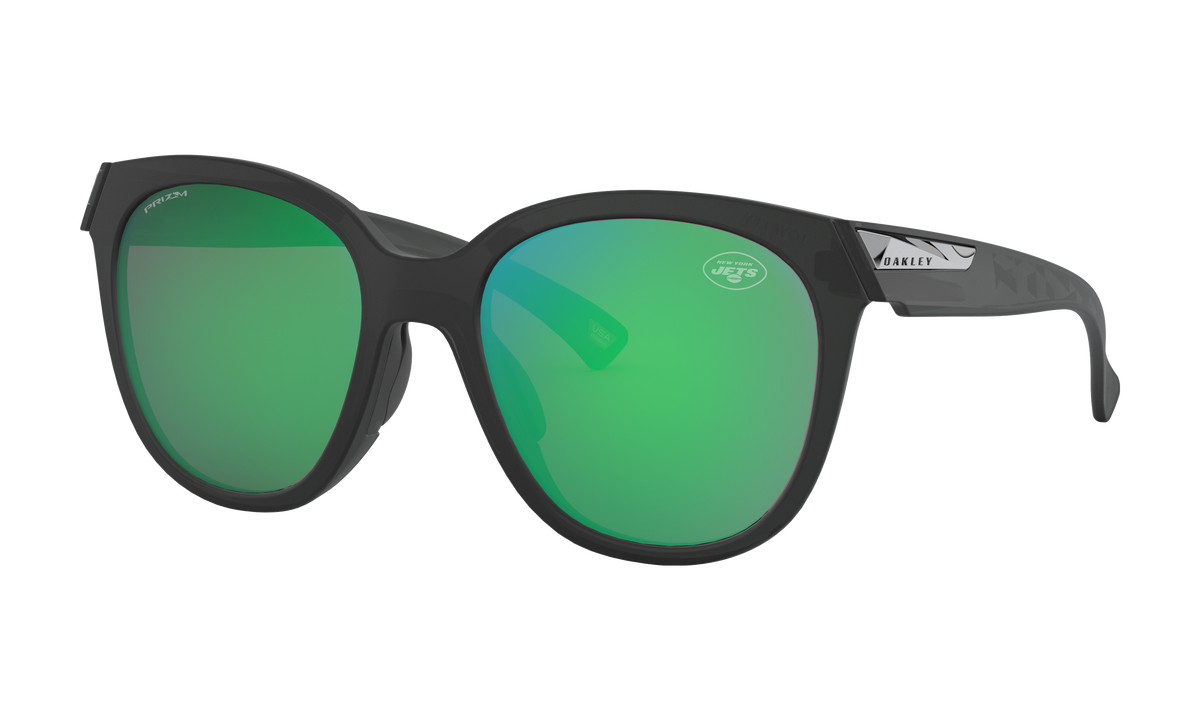 Men's Oakley Dallas Cowboys Low Key Sunglasses in Matte Black Ink Prizm Jade