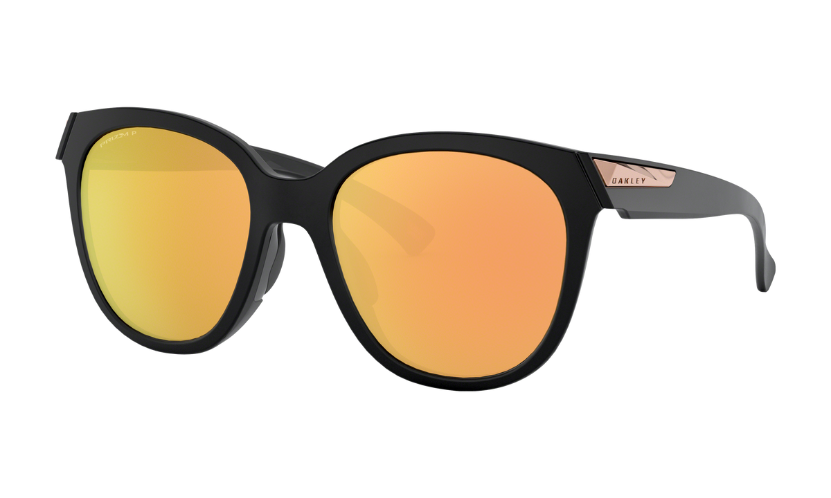 Men's Oakley Dallas Cowboys Low Key Sunglasses in Matte Black Prizm Rose Gold Polarized 