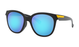 Men's Oakley Dallas Cowboys Low Key Sunglasses in Matte Black Prizm Sapphire