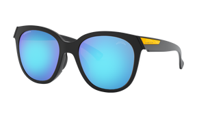 Men's Oakley Dallas Cowboys Low Key Sunglasses in Matte Black Prizm Sapphire