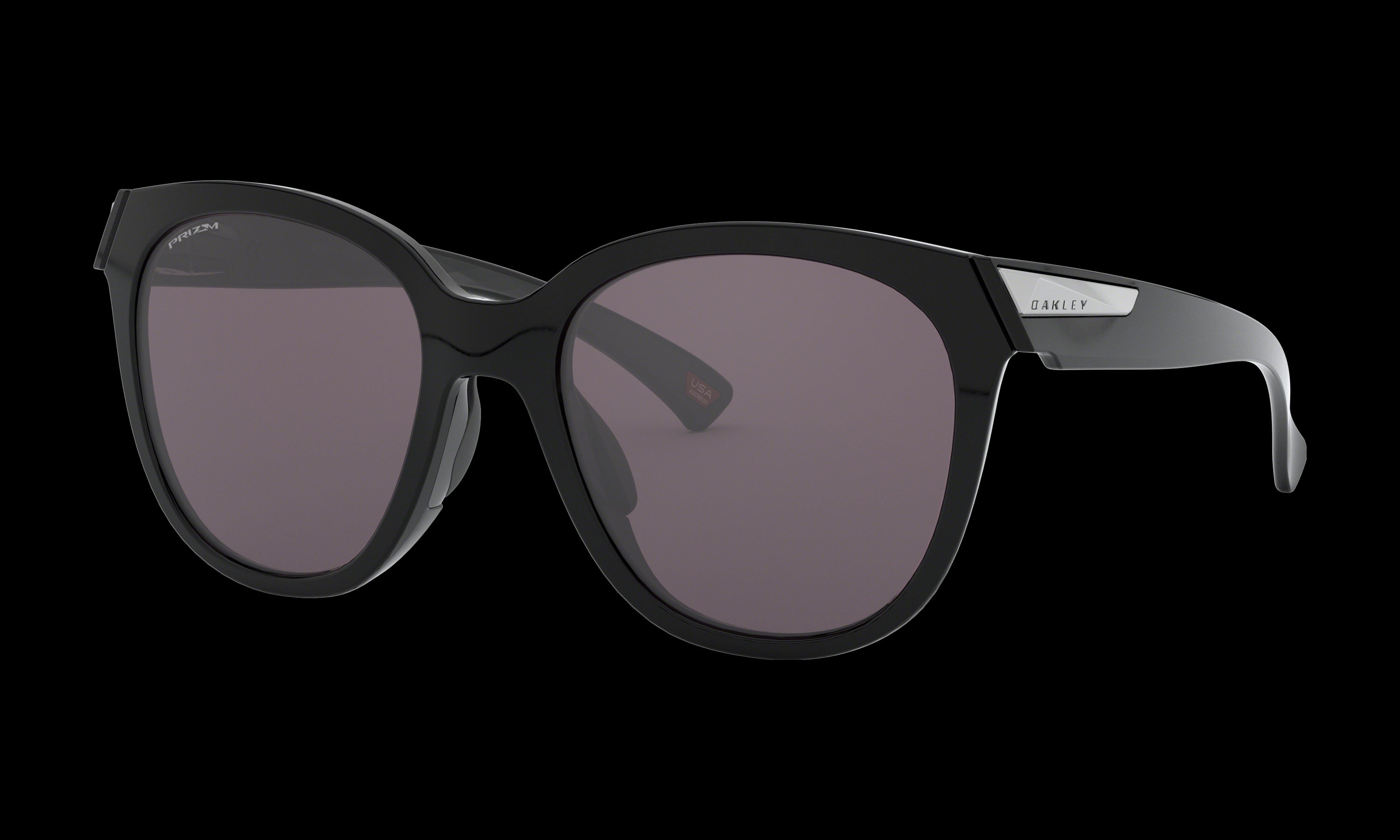 Men's Oakley Dallas Cowboys Low Key Sunglasses in Polished Black Prizm Grey