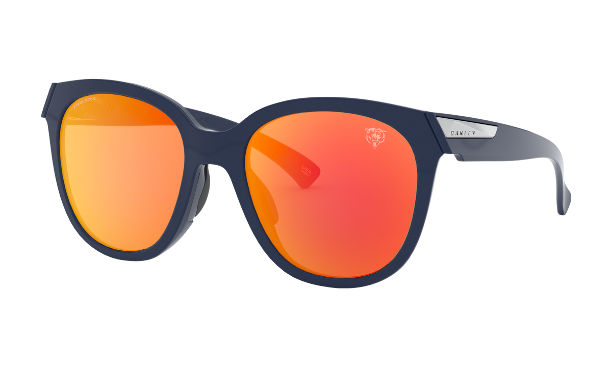 Men's Oakley Dallas Cowboys Low Key Sunglasses in Polished Navy Prizm Ruby