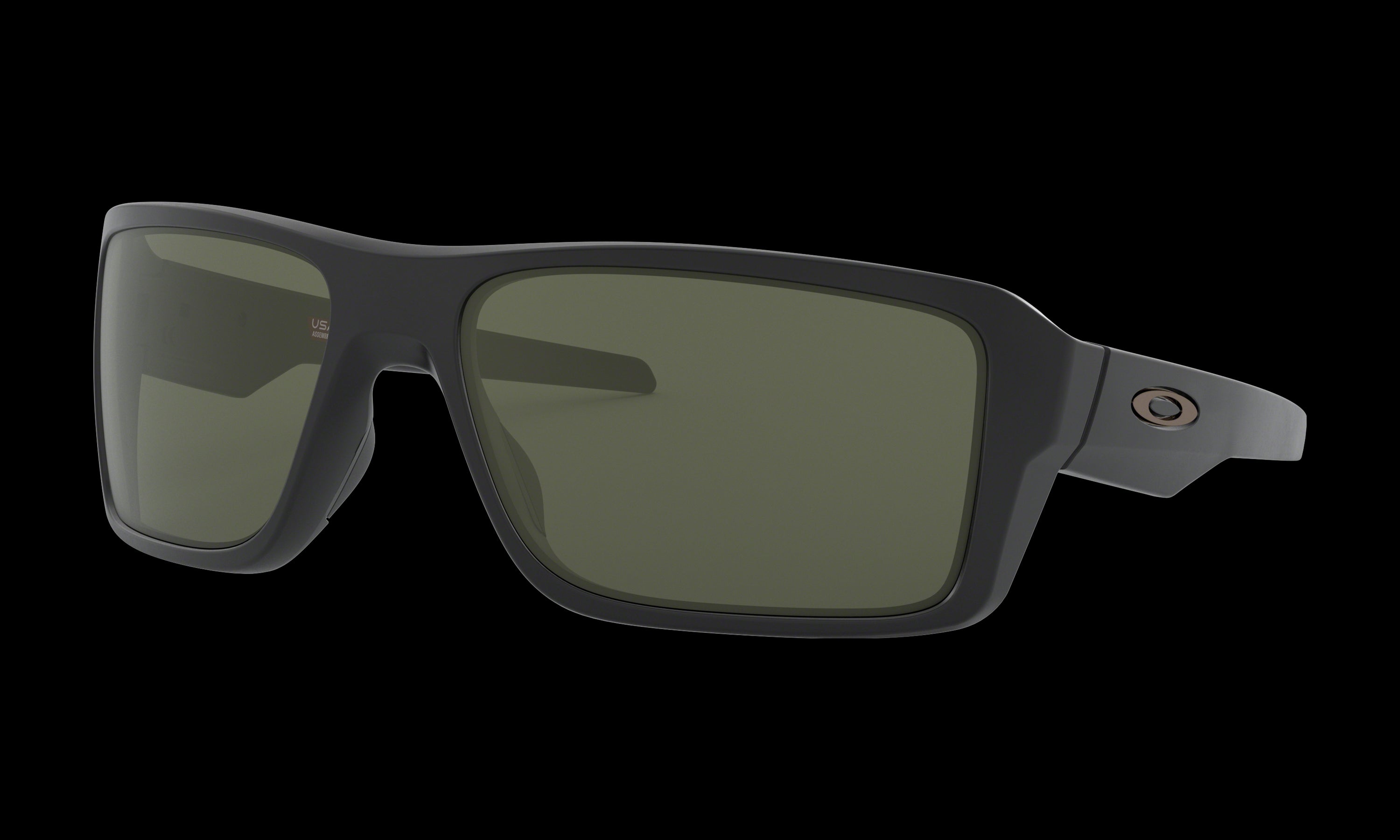Men's Oakley Double Edge Sunglasses in Matte Black Dark Grey