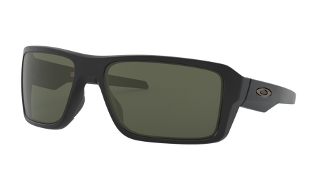 Men's Oakley Double Edge Sunglasses in Matte Black Dark Grey