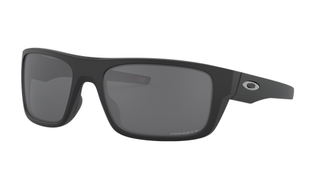 Men's Oakley Drop Point Sunglasses in Matte Black Prizm Black Polarized 