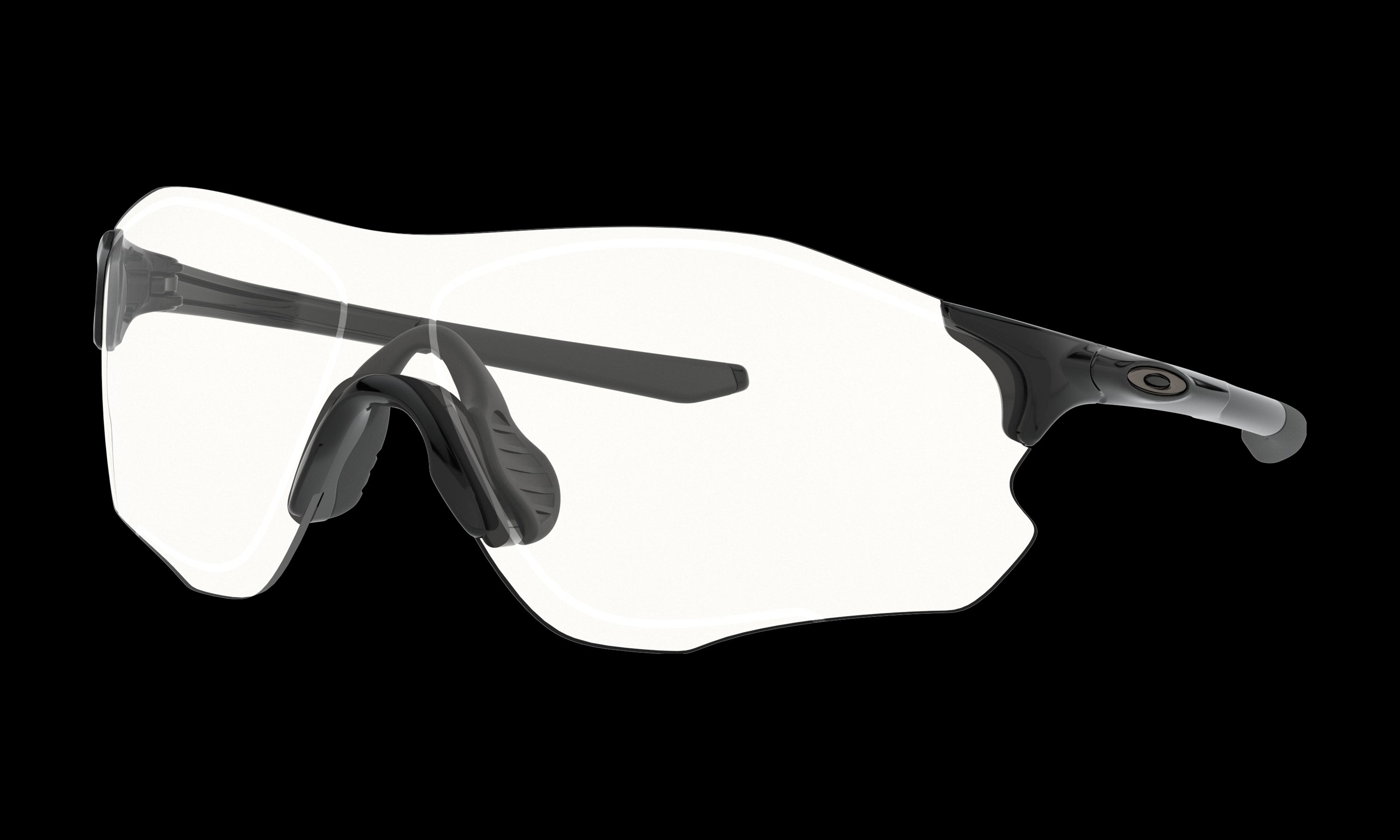 Men's Oakley Evzero Path (Asia Fit) Sunglasses in Polished Black Clear