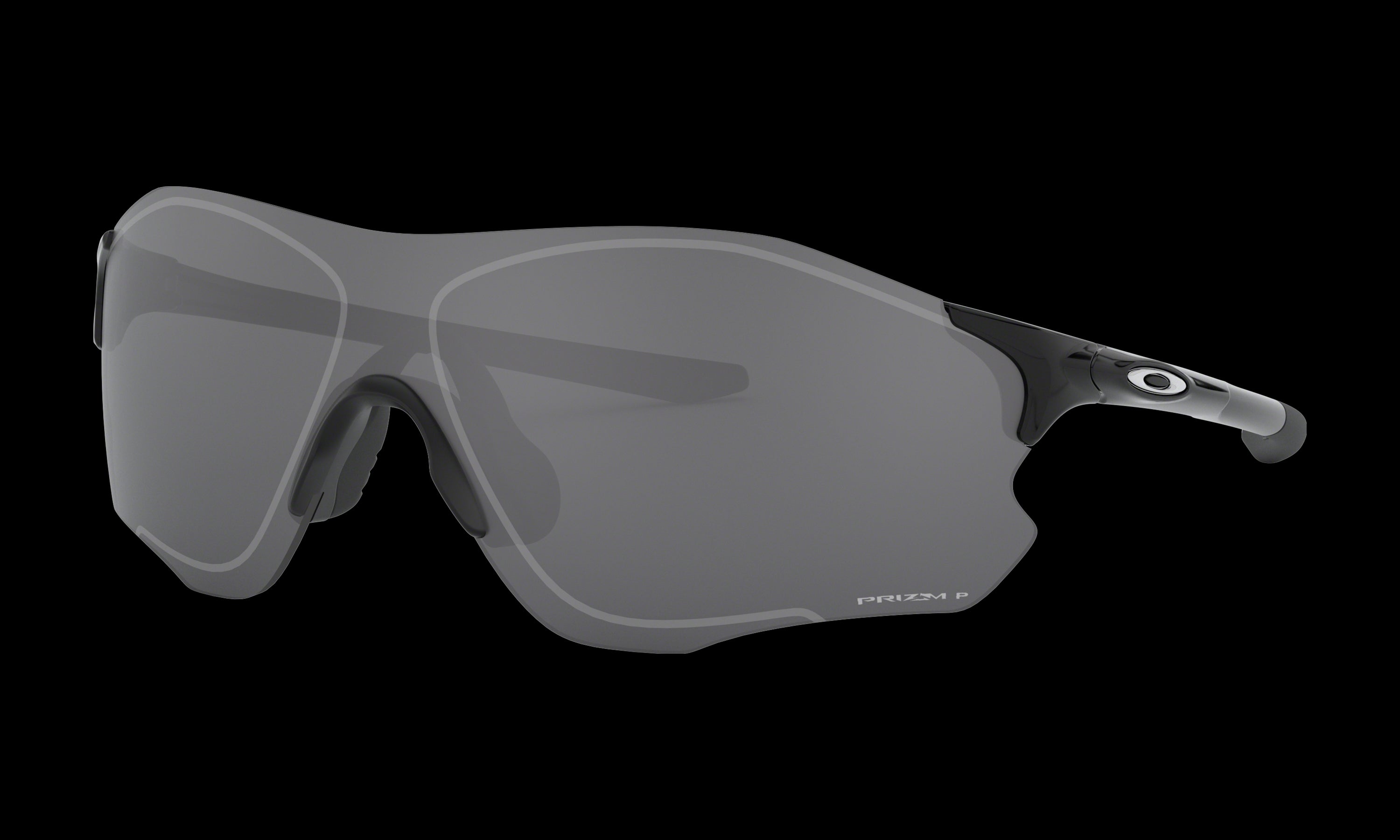 Men's Oakley Evzero Path (Asia Fit) Sunglasses in Polished Black Prizm Black Polarized 