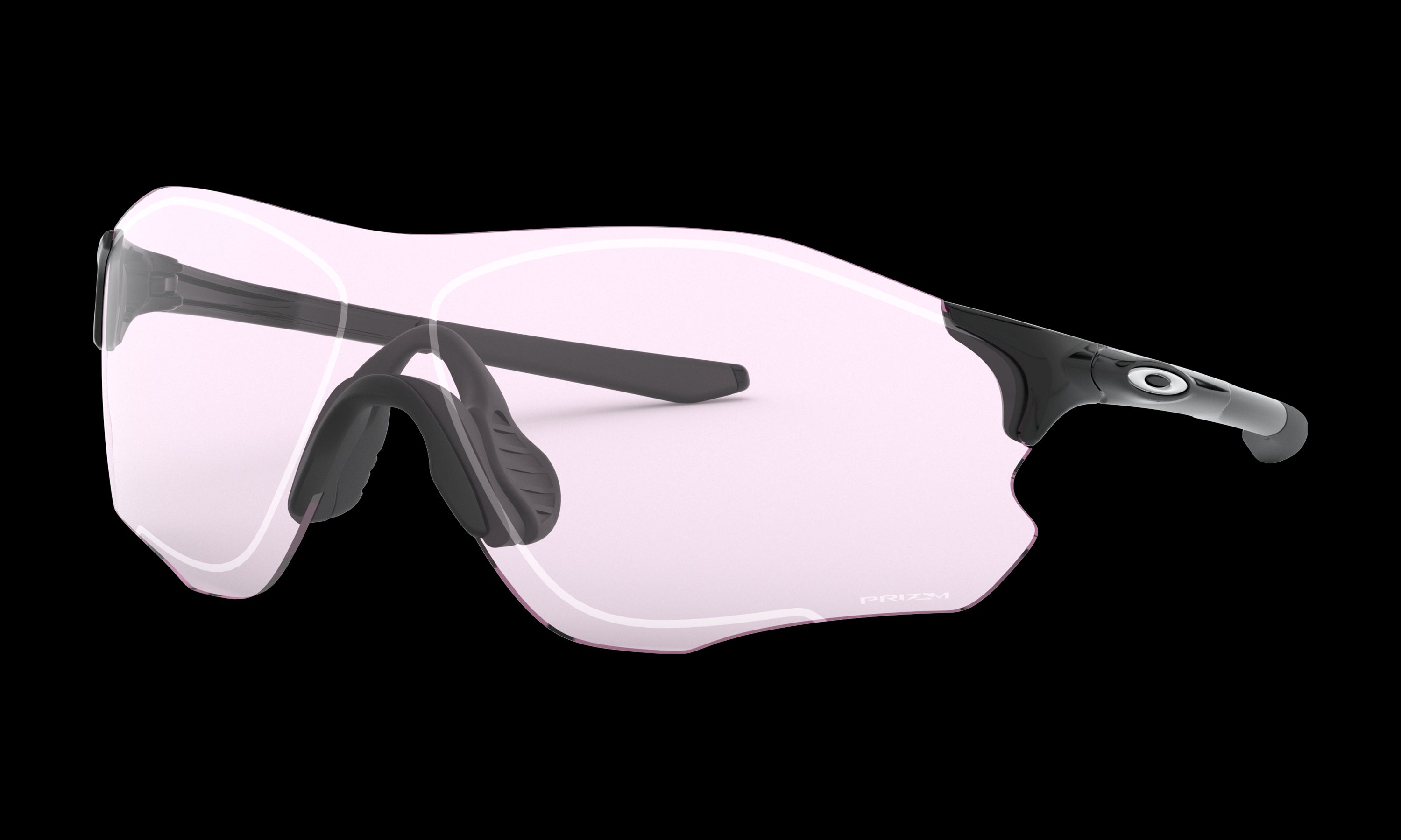 Men's Oakley Evzero Path (Asia Fit) Sunglasses in Polished Black Prizm Low Light