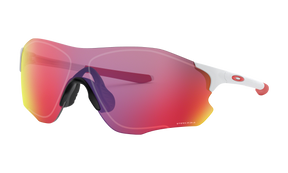 Men's Oakley Evzero Path (Asia Fit) Sunglasses in Polished White Prizm Road