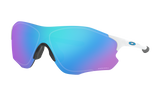 Men's Oakley Evzero Path (Asia Fit) Sunglasses in Polished White Prizm Sapphire