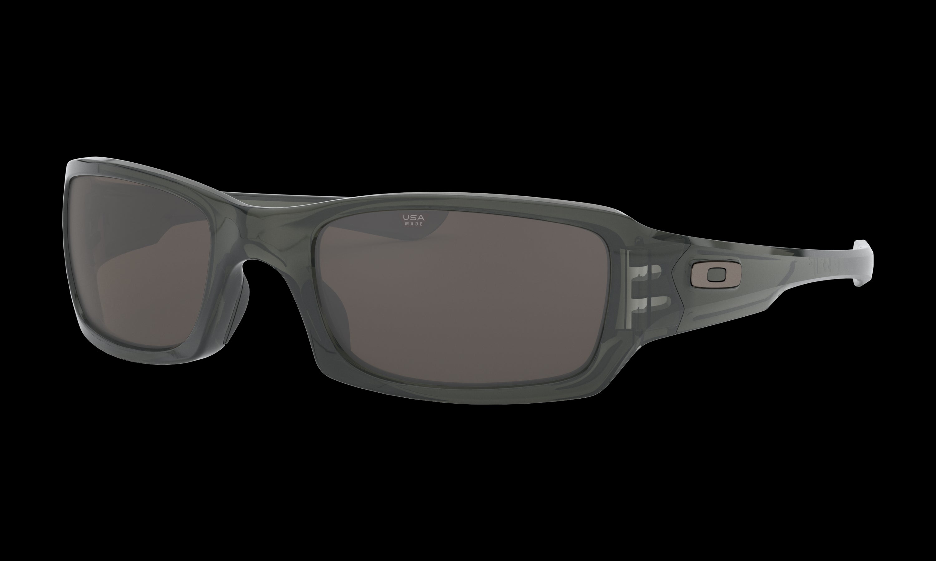 Men's Oakley Fives Squared Sunglasses in Grey Smoke Warm Grey