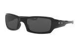 Men's Oakley Fives Squared Sunglasses in Polished Black Grey