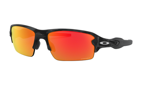 Men's Oakley Flak 2.0 (Asia Fit) Sunglasses in Black Camo Prizm Ruby