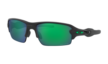 Men's Oakley Flak 2.0 (Asia Fit) Sunglasses in Matte Black Prizm Jade Polarized 
