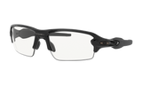 Men's Oakley Flak 2.0 (Asia Fit) Sunglasses in Polished Black Clear
