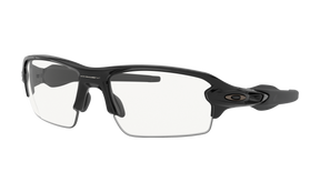 Men's Oakley Flak 2.0 (Asia Fit) Sunglasses in Polished Black Clear