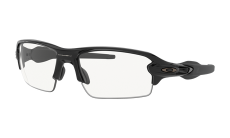 Men's Oakley Flak 2.0 (Asia Fit) Sunglasses in Polished Black Clear