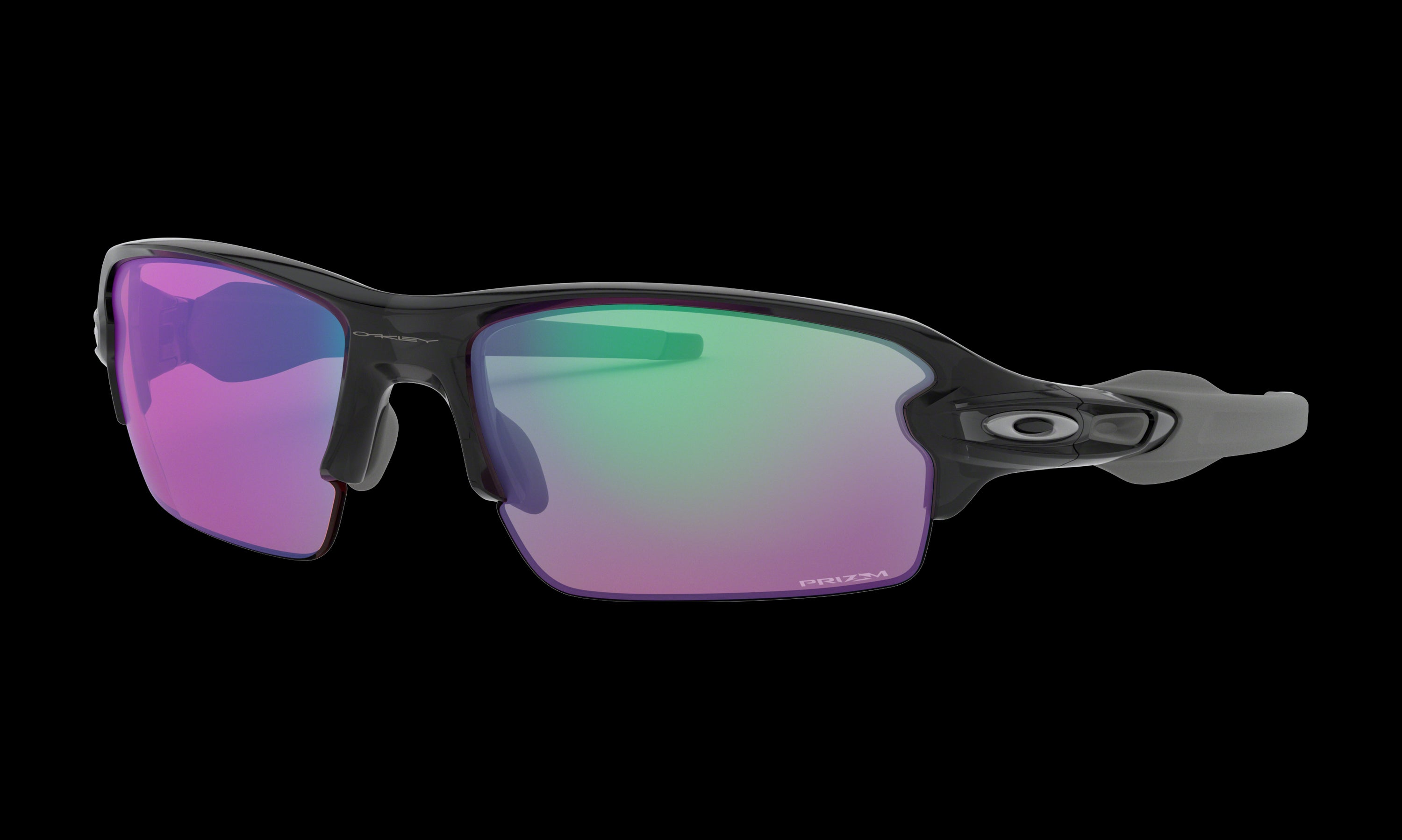 Men's Oakley Flak 2.0 (Asia Fit) Sunglasses in Polished Black Ink Prizm Golf