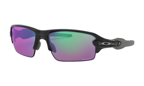 Men's Oakley Flak 2.0 (Asia Fit) Sunglasses in Polished Black Ink Prizm Golf