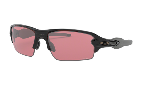 Men's Oakley Flak 2.0 (Asia Fit) Sunglasses in Polished Black Prizm Dark Golf
