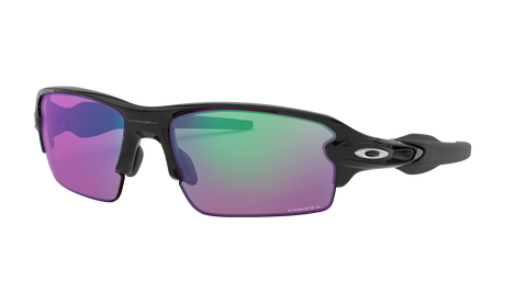 Men's Oakley Flak 2.0 (Asia Fit) Sunglasses in Polished Black Prizm Golf
