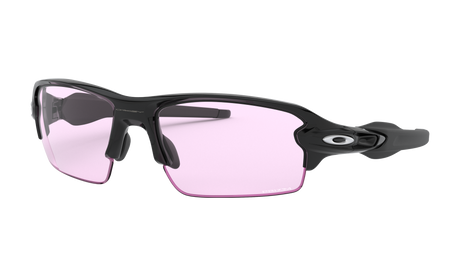 Men's Oakley Flak 2.0 (Asia Fit) Sunglasses in Polished Black Prizm Low Light