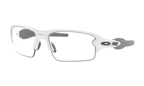 Men's Oakley Flak 2.0 (Asia Fit) Sunglasses in Polished White Clear