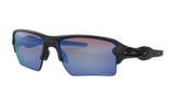 Men's Oakley Flak 2.0 XL Sunglasses in Matte Black Prizm Deep Water Polarized