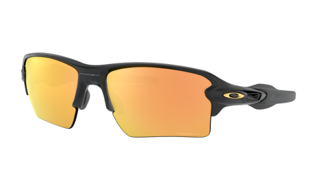 Men's Oakley Flak 2.0 XL Sunglasses in Matte Black Prizm Rose Gold Polarized 