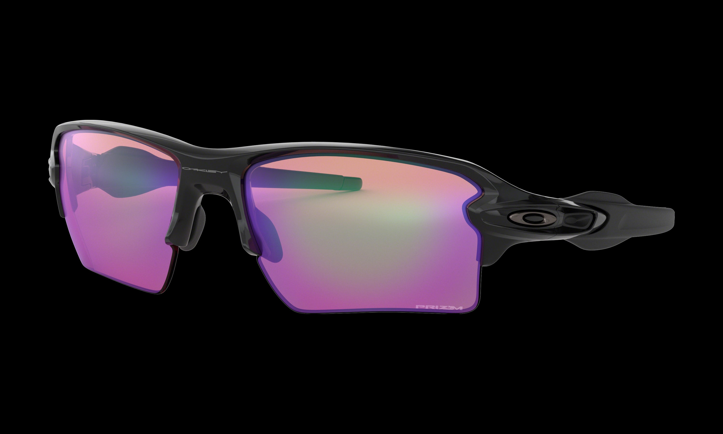 Men's Oakley Flak 2.0 XL Sunglasses in Polished Black Prizm Golf