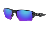 Men's Oakley Flak 2.0 XL Sunglasses in Polished Black Prizm Sapphire Polarized 