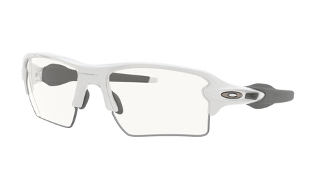 Men's Oakley Flak 2.0 XL Sunglasses in Polished White Clear