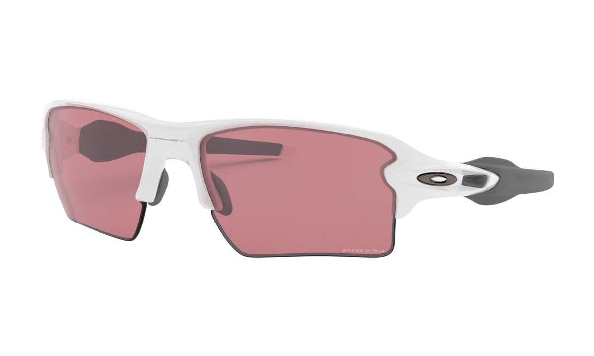 Men's Oakley Flak 2.0 XL Sunglasses in Polished White Prizm Dark Golf