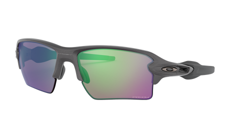 Men's Oakley Flak 2.0 XL Sunglasses in Steel Prizm Road Jade