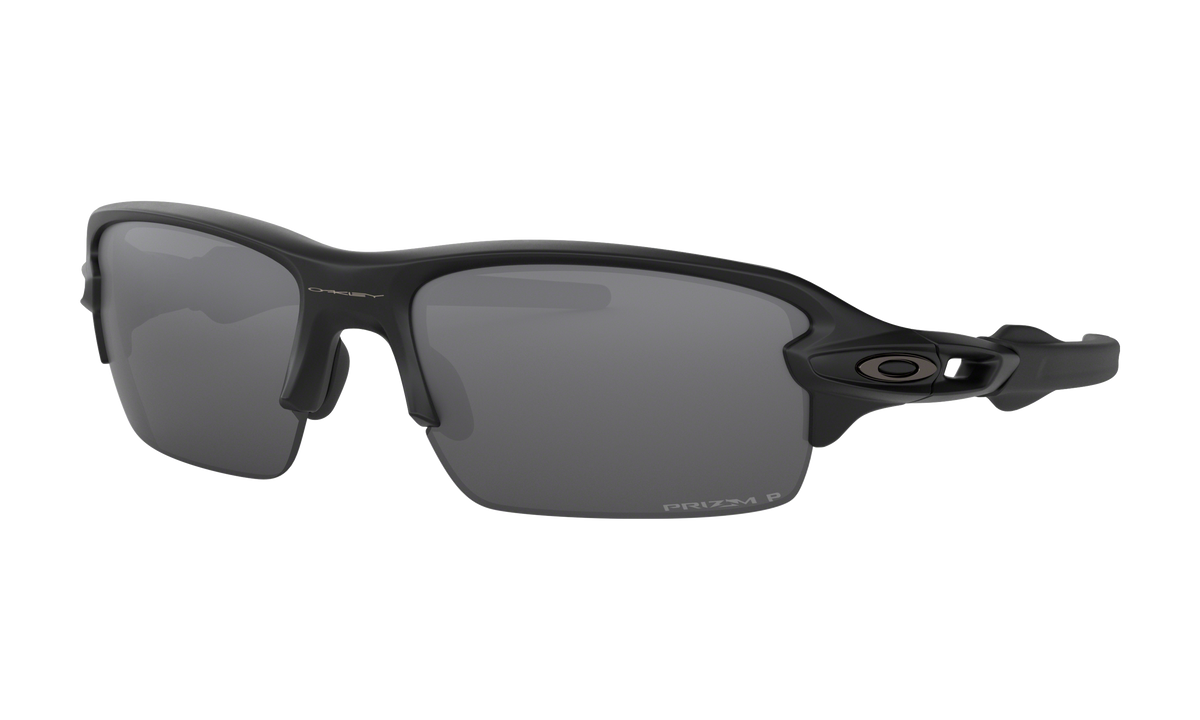 Men's Oakley Flak XS Sunglasses in Matte Black Prizm Black Polarized 