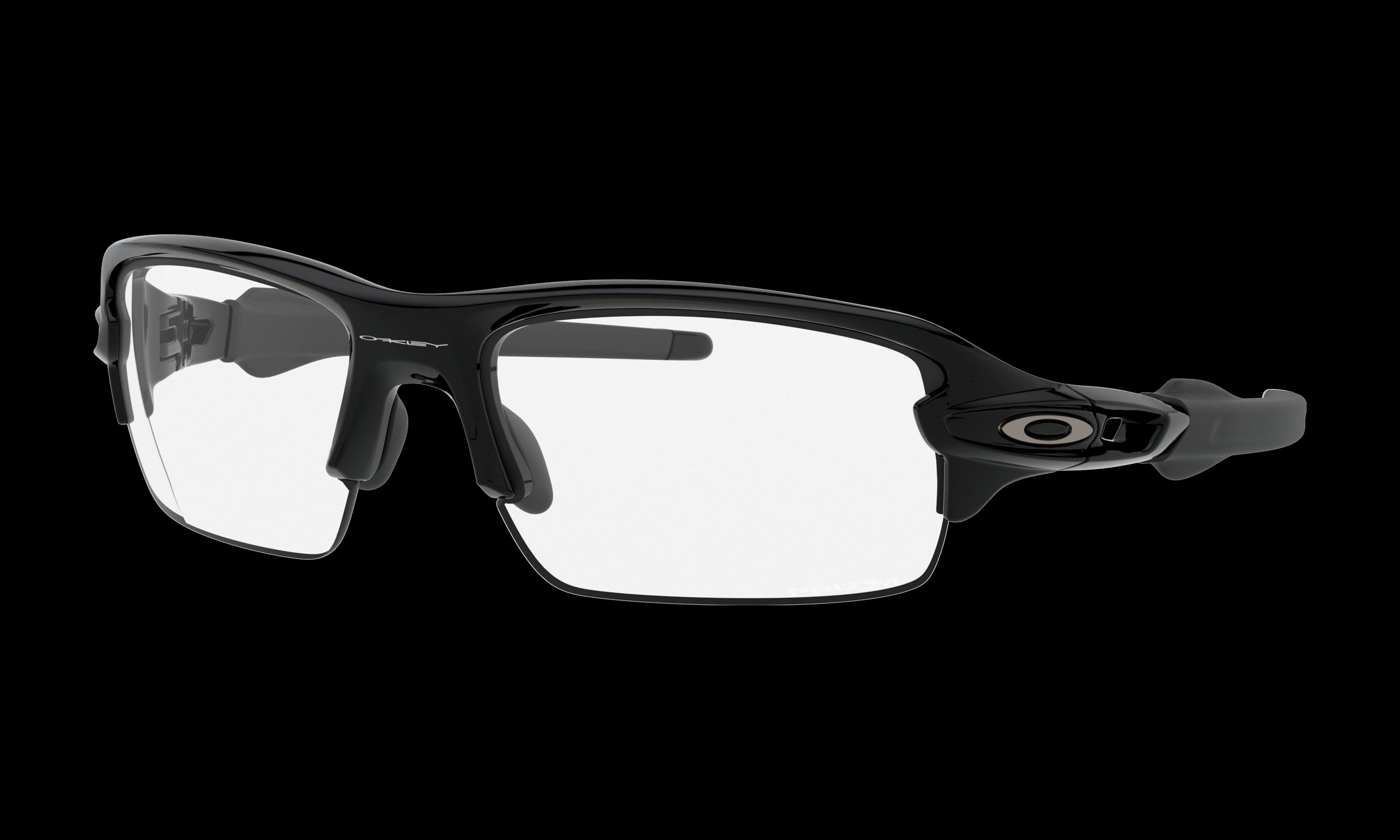 Men's Oakley Flak XS Sunglasses in Polished Black Clear
