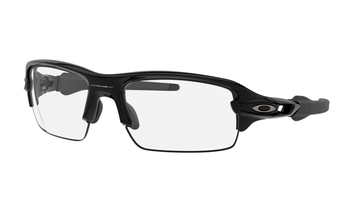 Men's Oakley Flak XS Sunglasses in Polished Black Clear