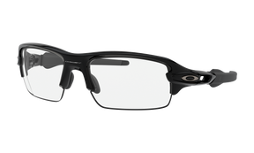 Men's Oakley Flak XS Sunglasses in Polished Black Clear